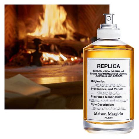 replica by the fireplac|by the fireplace aftershave.